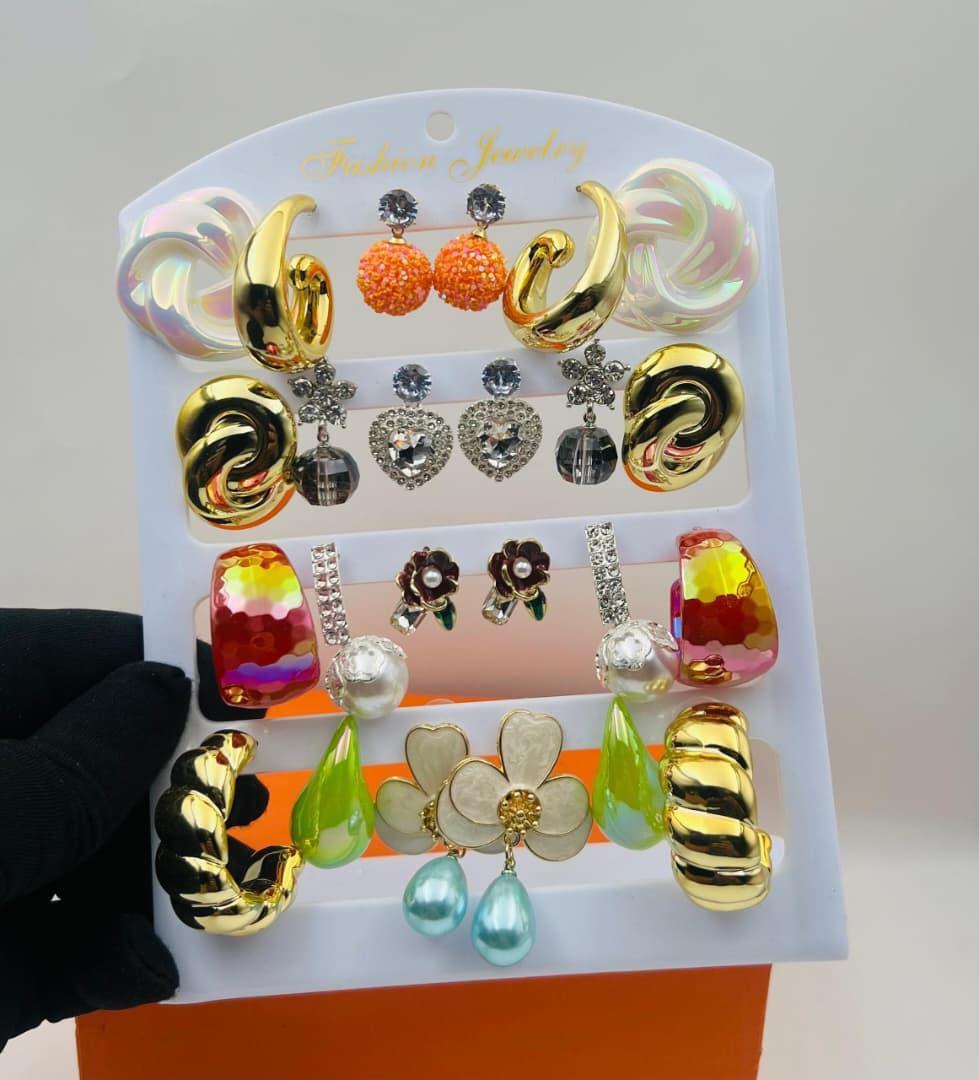 Zirconia earring