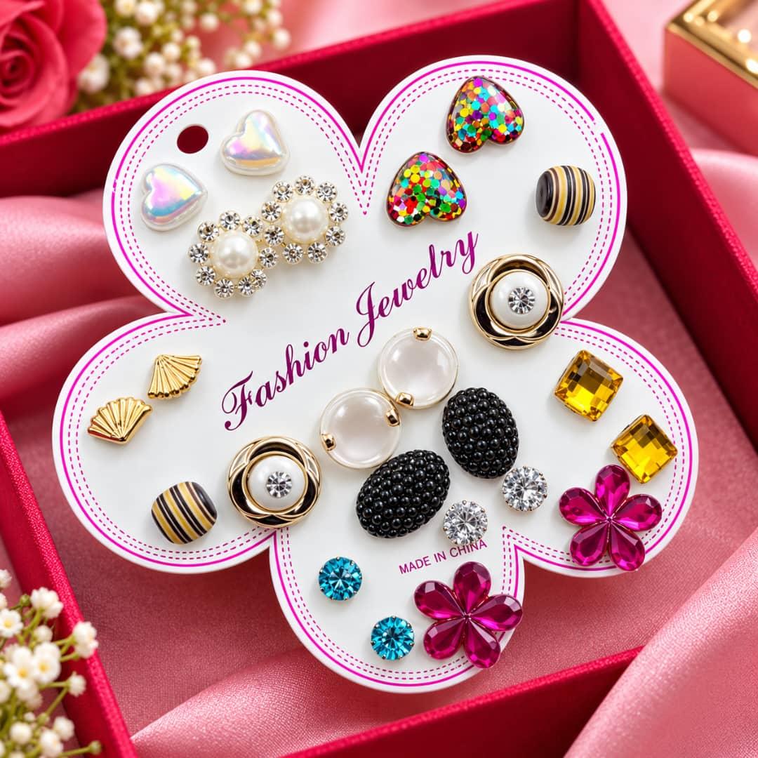 Stud earrings