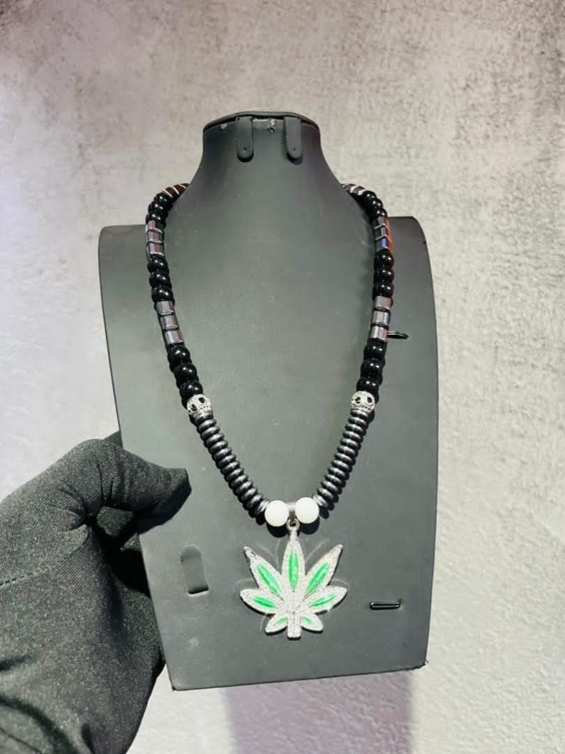 Men bead necklace