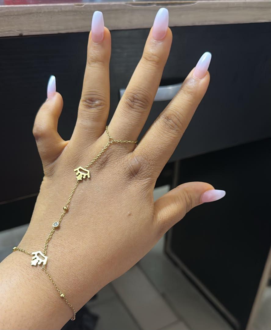 Bangle with ring