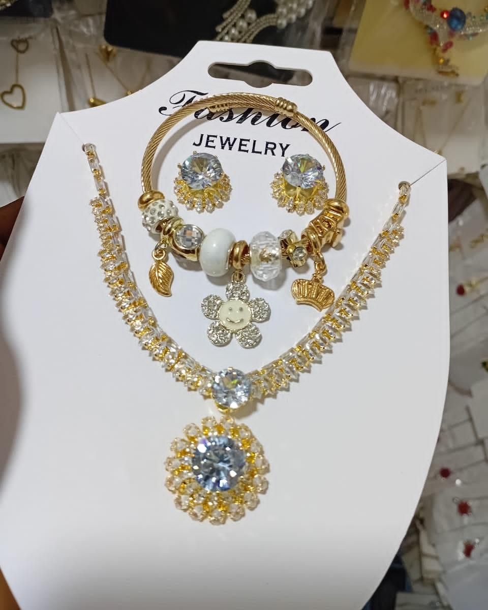 Necklace Earring and bangle  15,000