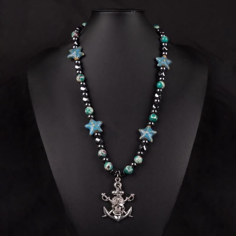 Men bead necklace