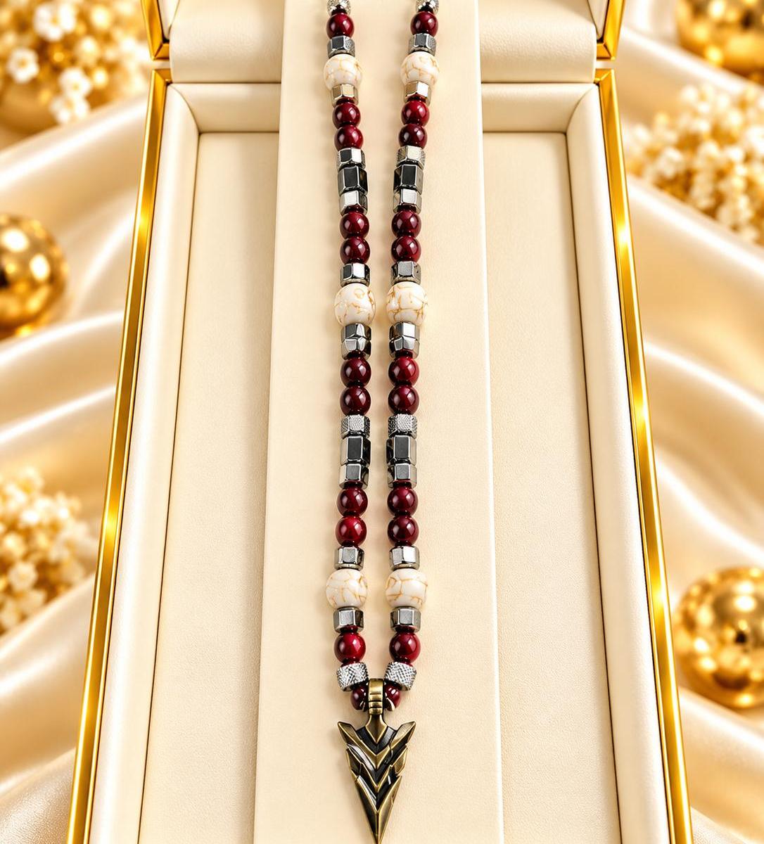 Unisex Beaded necklace