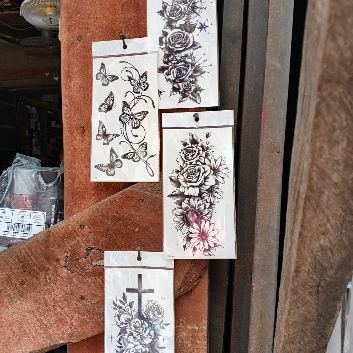 Temporary tattoo stickers