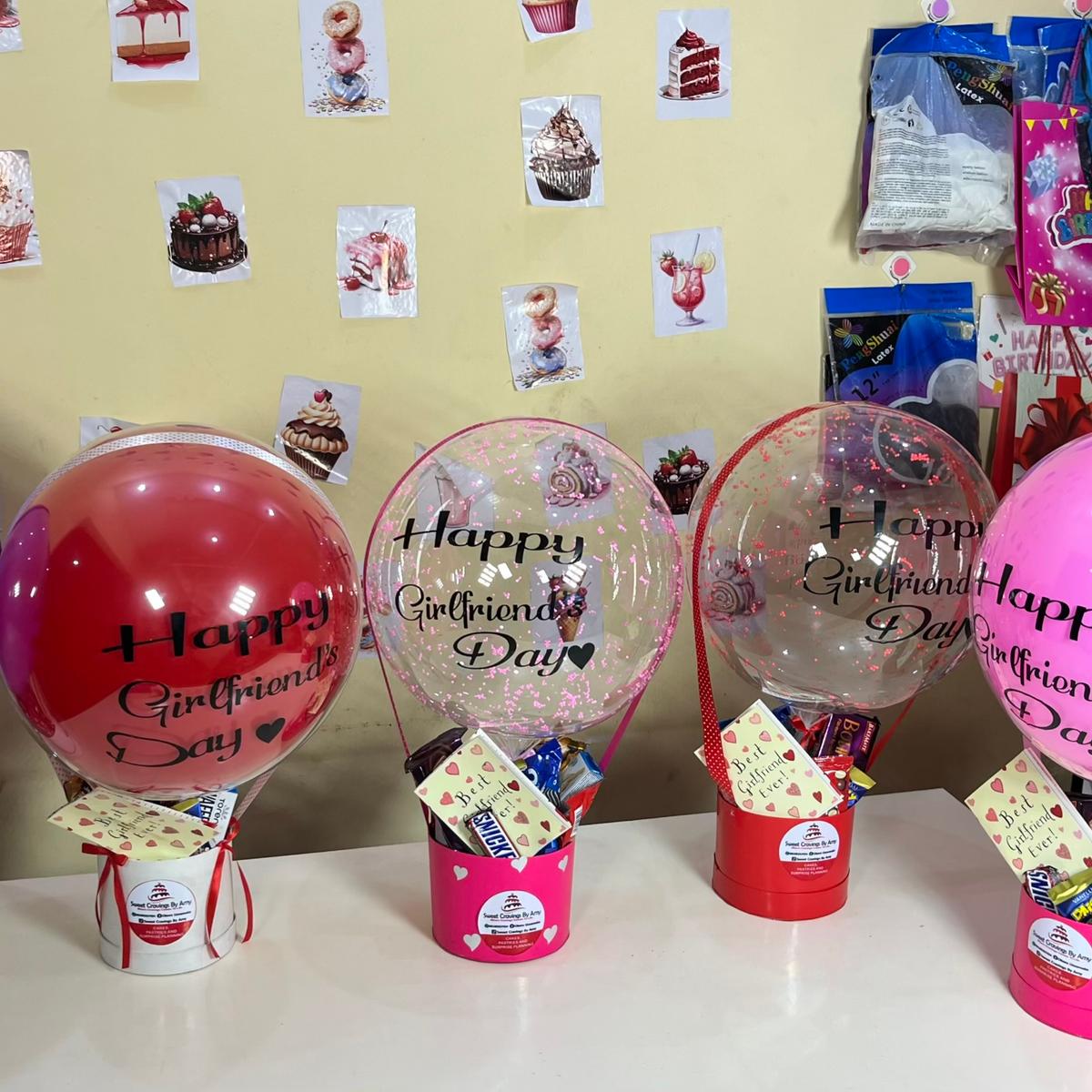 Hot air balloon treat