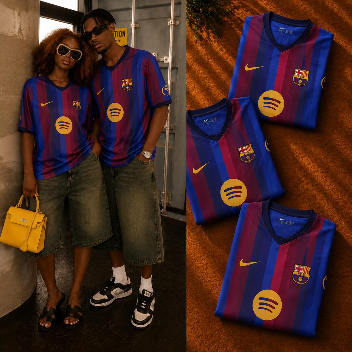 Barcelona original home kit