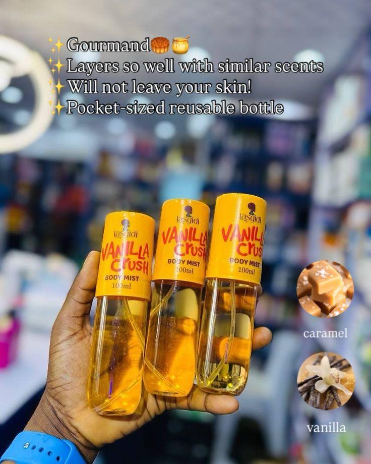 Vanilla crush body mist