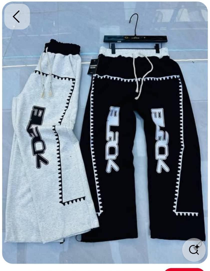 Baggy track sweatpants