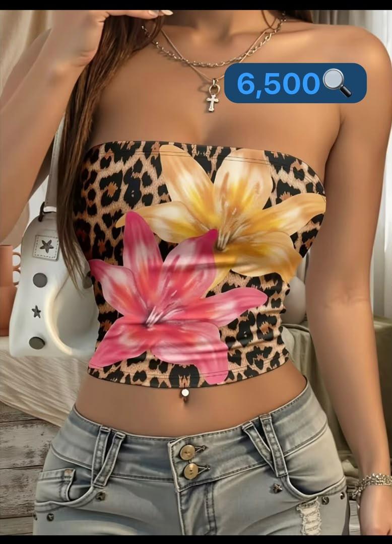 Strapless tube top