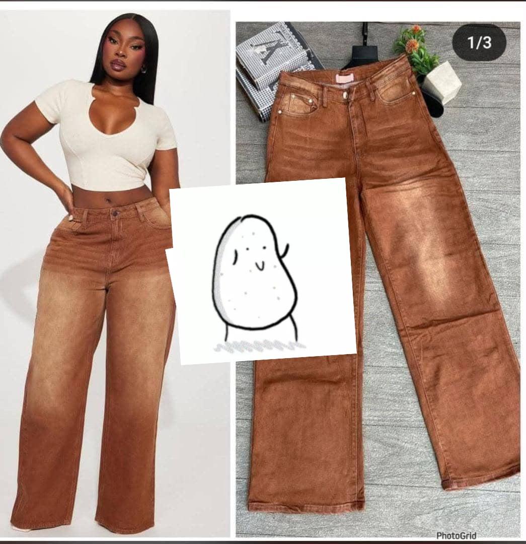 Tinted Baggy Jeans