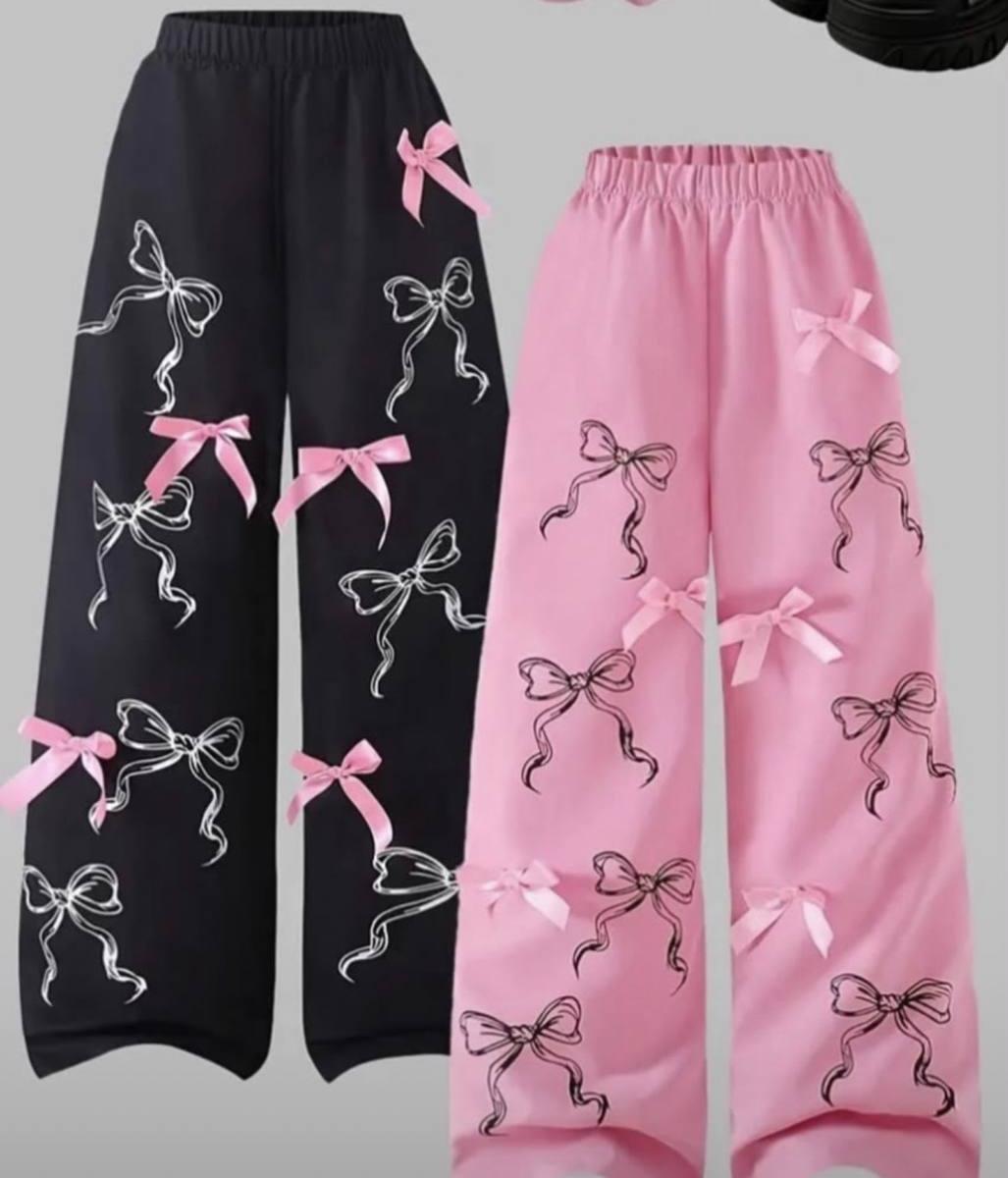 Ribbon joggers