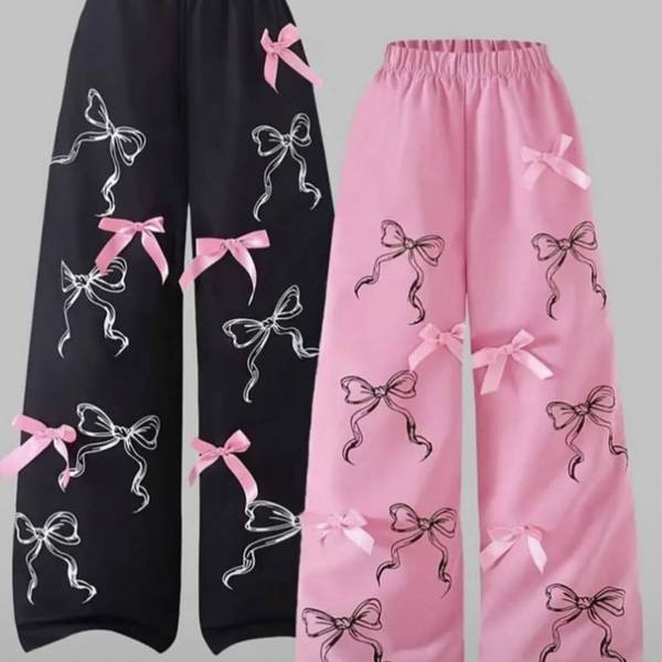 Ribbon joggers