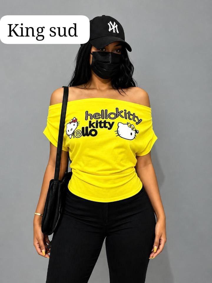 Hello Kitty Off-Shoulder BasicTop