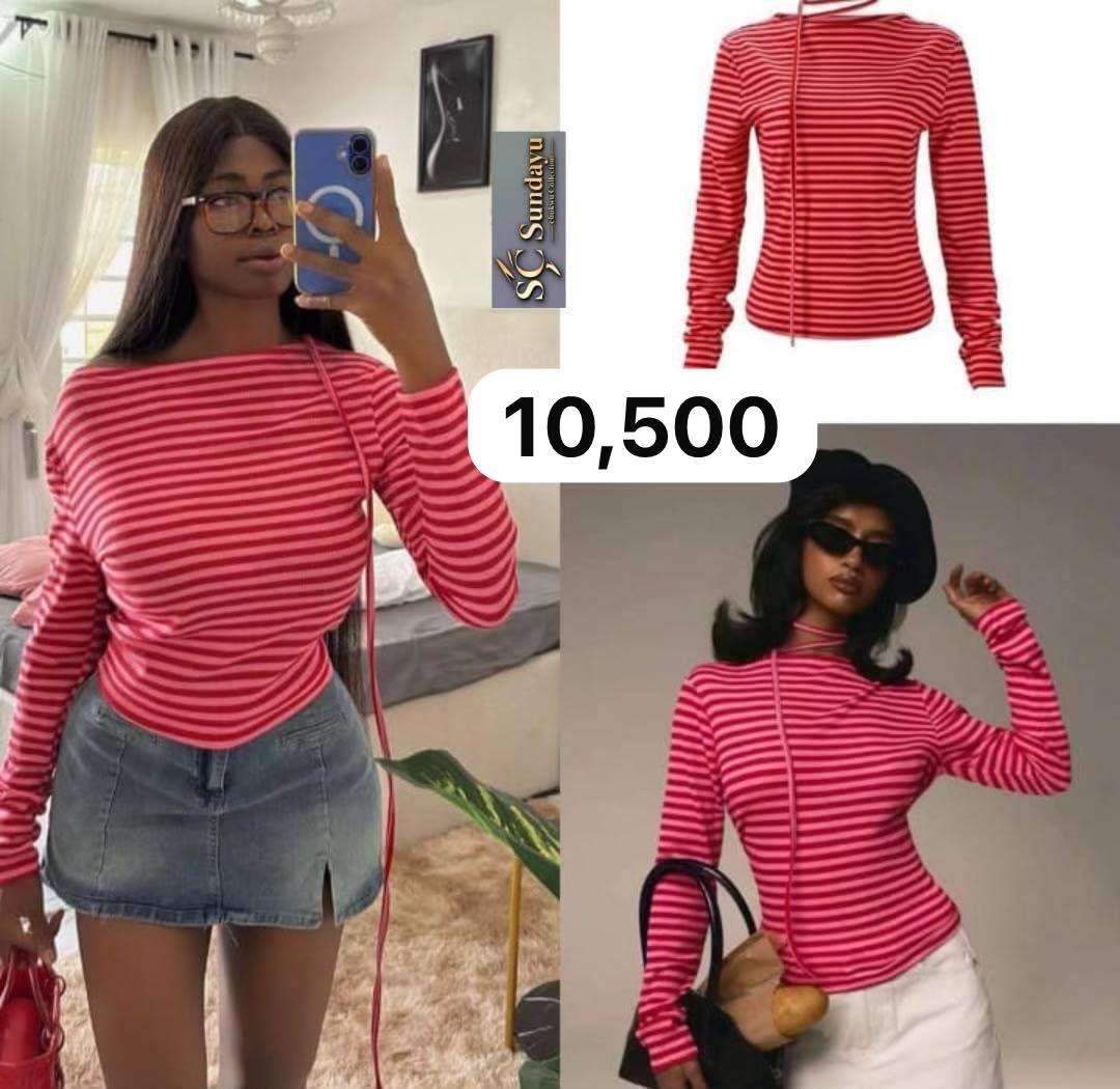 Long Sleeve Striped Top