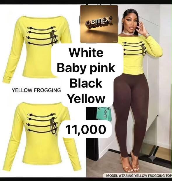 Longsleeve frogging top