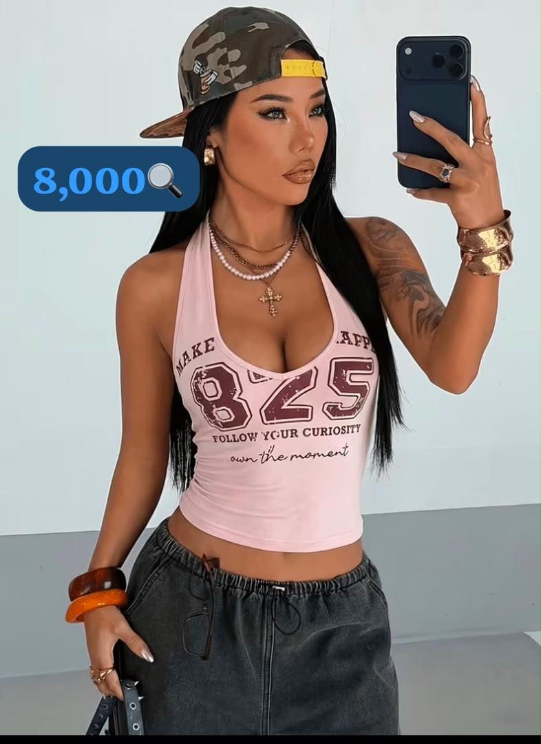 V-neck Halter Top
