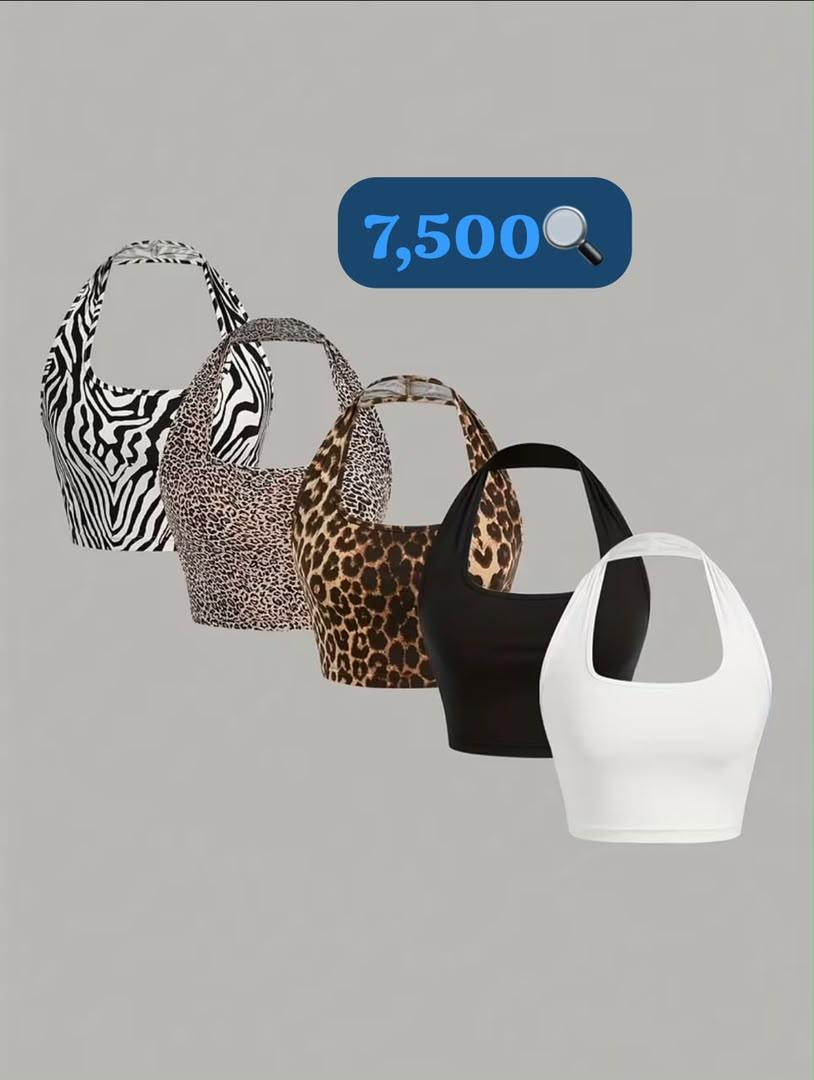 Halter neck crop top