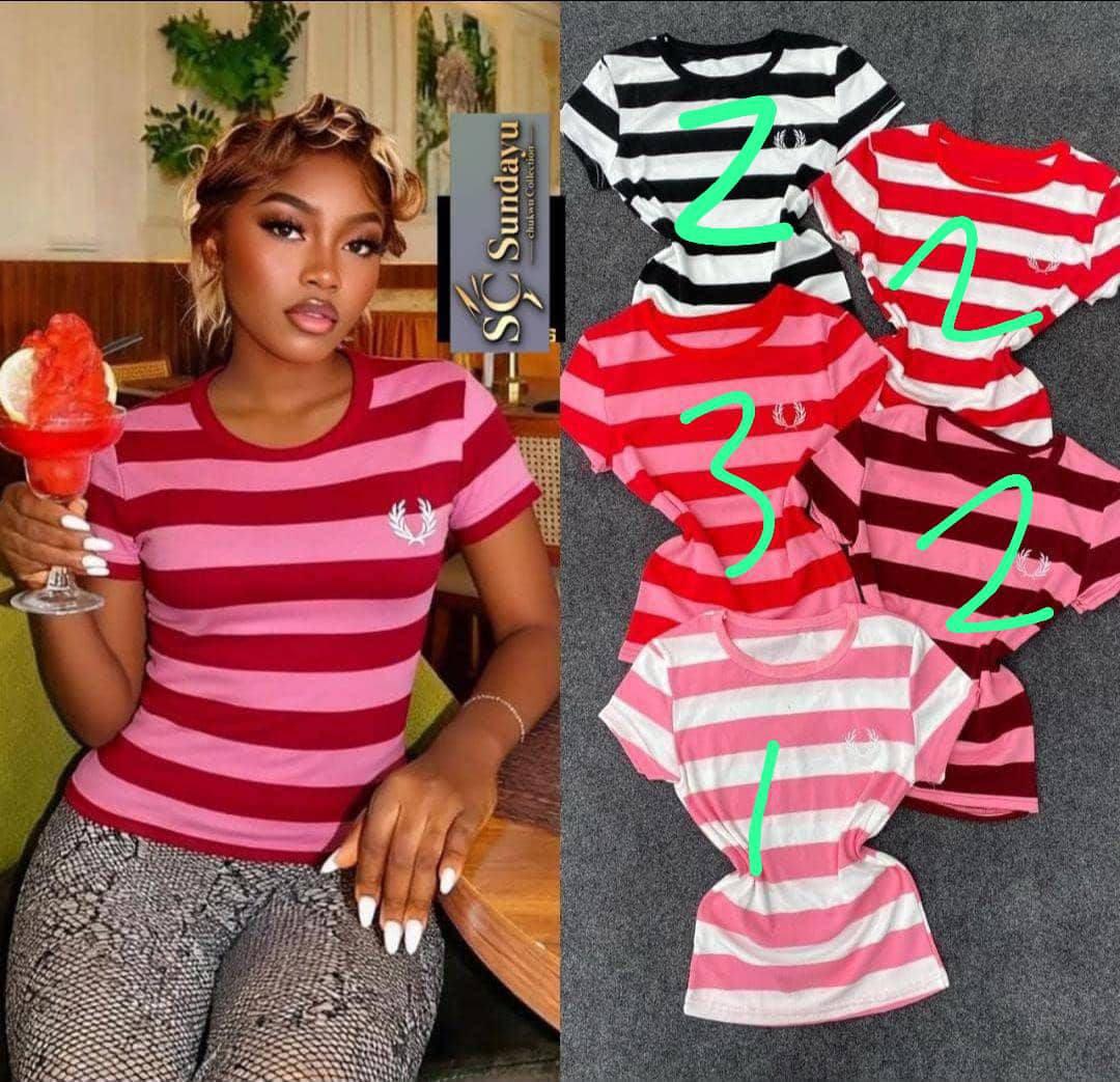Striped Basic Top